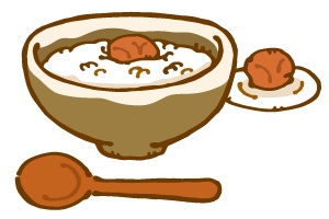 玄米粥の炊き方（コメから炊く）